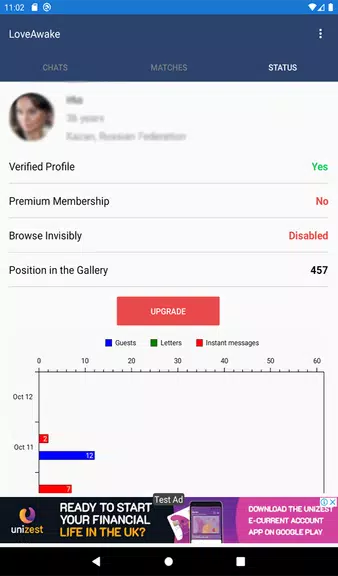 Loveawake Dating & Chat App Captura de tela 1