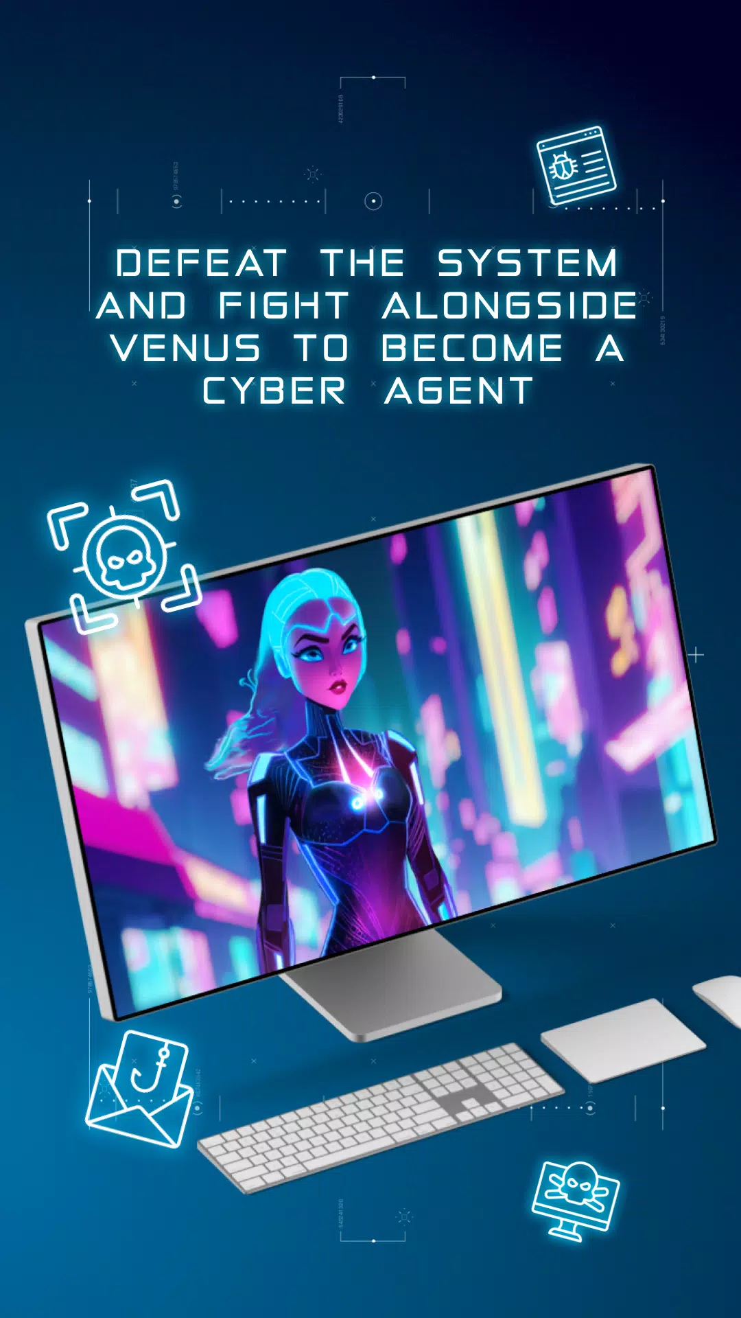 Cyber Agent, a hero rises Screenshot 1