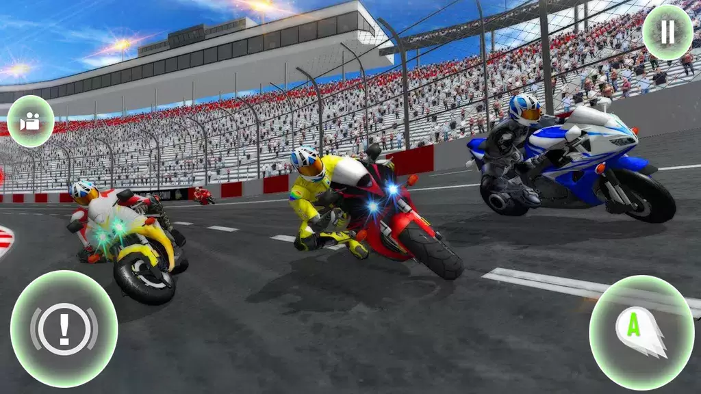 MotorBike Racing Simulator 3d Tangkapan skrin 3