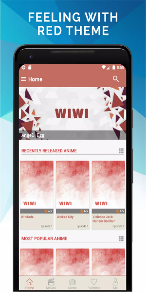 WiWi Anime TV ภาพหน้าจอ 0