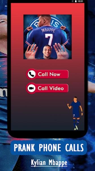 Call from Kylian Mbappé Captura de pantalla 1