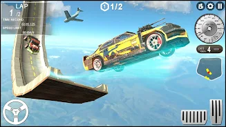 Impossible GT Racing Car Stunt 螢幕截圖 3