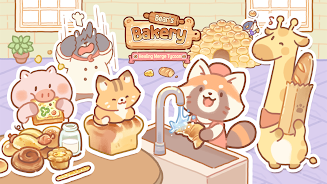 Bear Bakery - Cooking Tycoon ภาพหน้าจอ 0