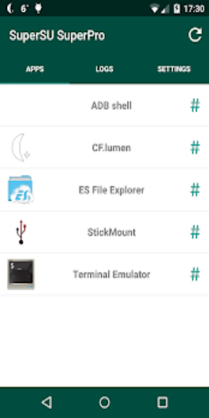 SuperSU Pro Ảnh chụp màn hình 2