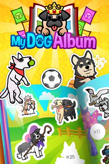 My Dog Album - Cute Puppy Stic 螢幕截圖 0