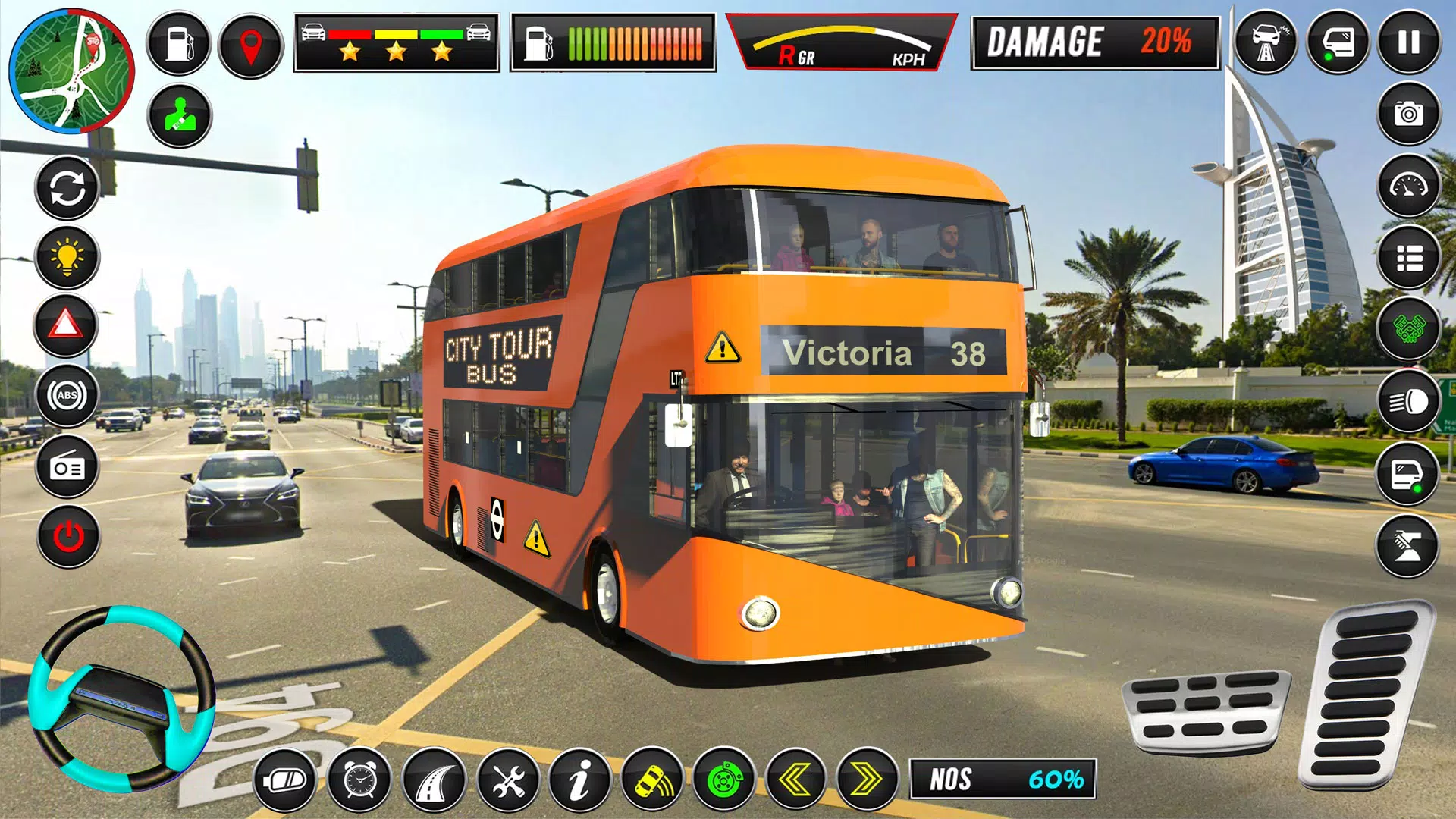 Real Bus Simulator Coach Bus Capture d'écran 0