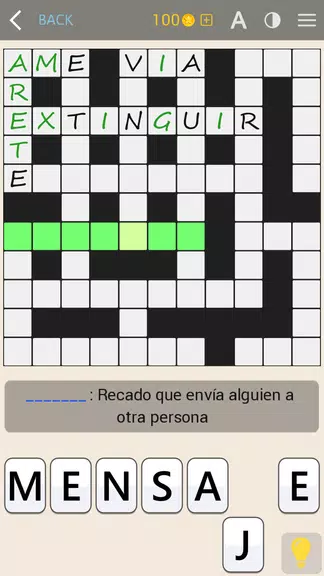 Crosswords Spanish crucigramas 螢幕截圖 1