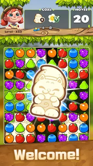 Fruits POP : Match 3 Puzzle 螢幕截圖 0