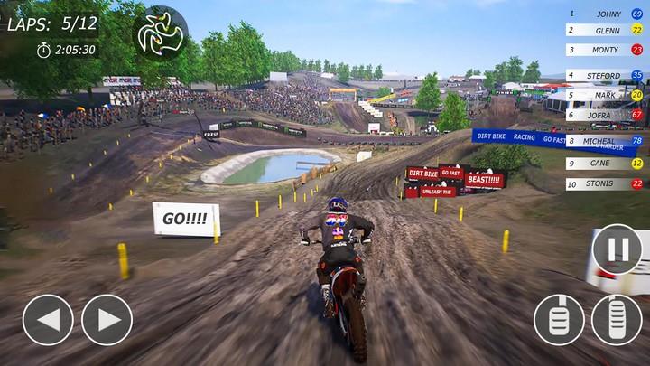 MX Dirt Bike Racing 螢幕截圖 1