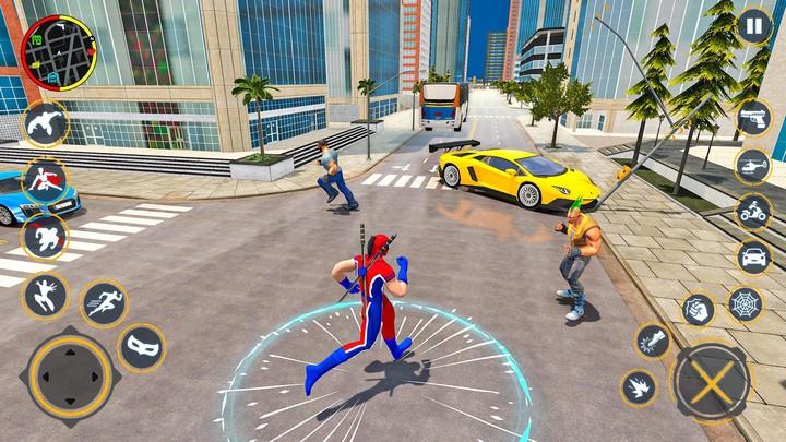 Miami Spider Rope Hero Games スクリーンショット 2