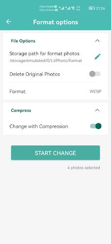 LitPhoto - Compress & Resize 螢幕截圖 2