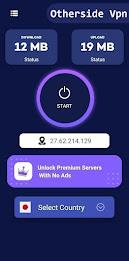 OthersideVpn Secure Proxy VPN 螢幕截圖 1