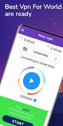 Schermata PooL Vpn - Super Fast Vpn 0