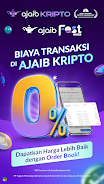 Ajaib Kripto: 0% Trading Fee 螢幕截圖 1