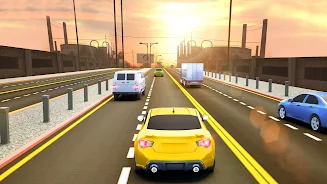 Highway Car Racing Offline Tangkapan skrin 1