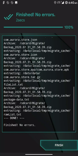 Migrate Flasher Captura de tela 0