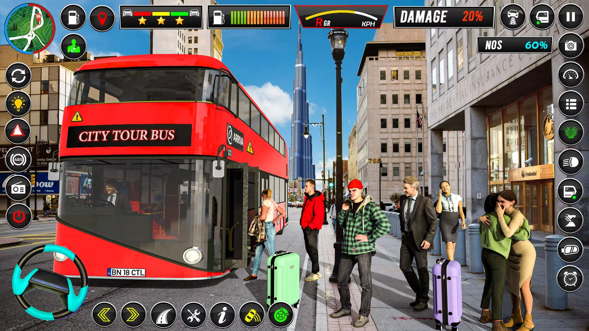 Real Bus Simulator Coach Bus Capture d'écran 1