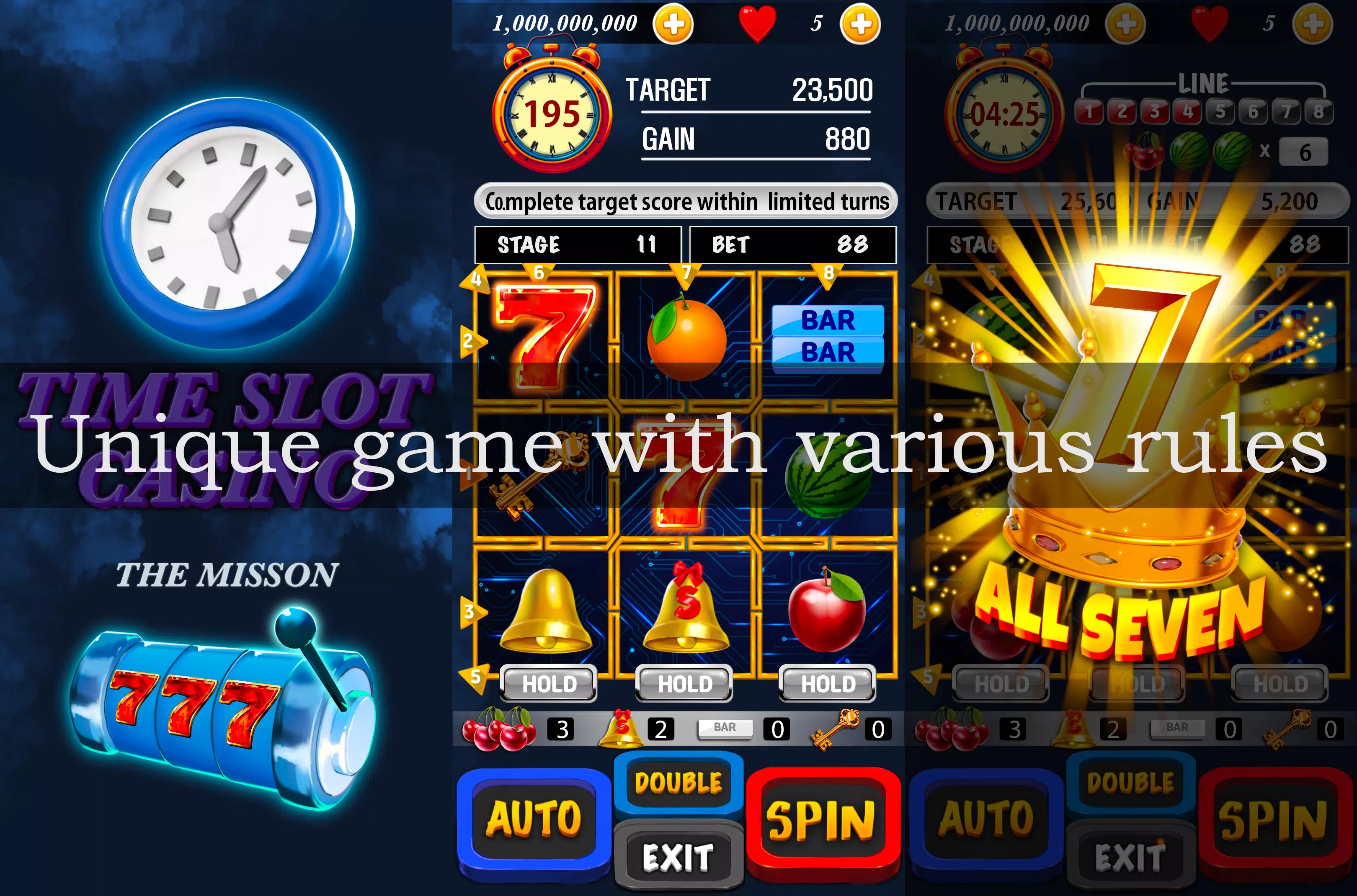 Time slot Casino : The Mission Tangkapan skrin 0