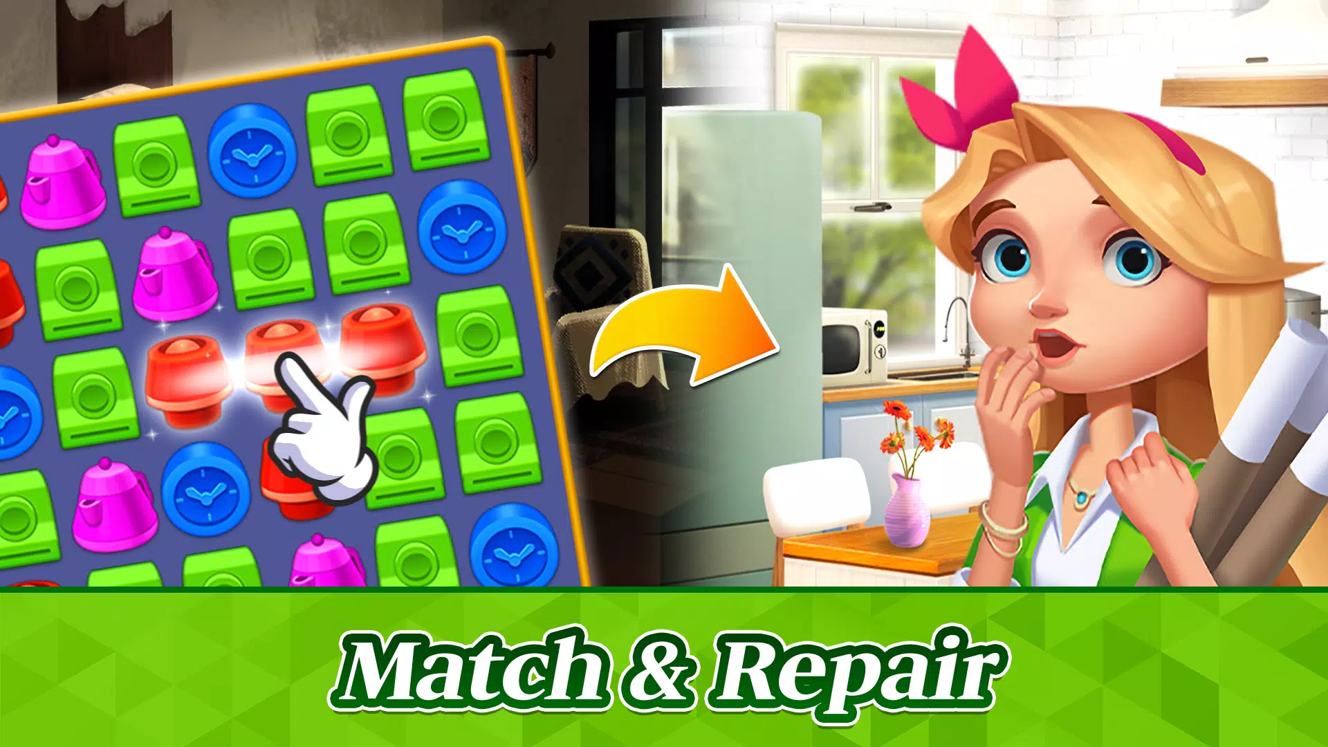 Match Puzzle House 螢幕截圖 1