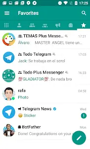 Plus Messenger Captura de tela 0