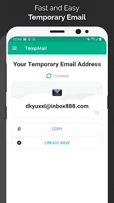 Temp Mail - Temporary Email 螢幕截圖 0