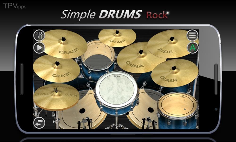 Simple Drums Rock - Drum Set 螢幕截圖 2