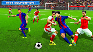 Real Soccer Match Tournament Capture d'écran 1