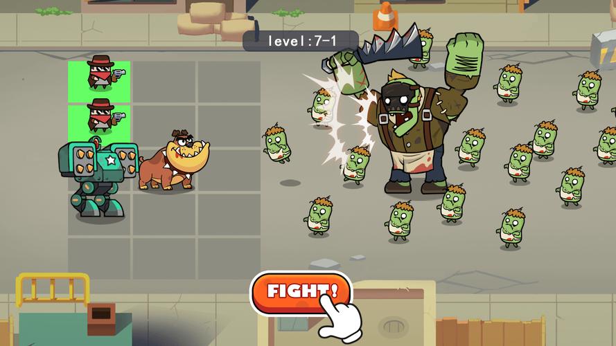 Merge Mech vs. Zombie Brawl Screenshot 0