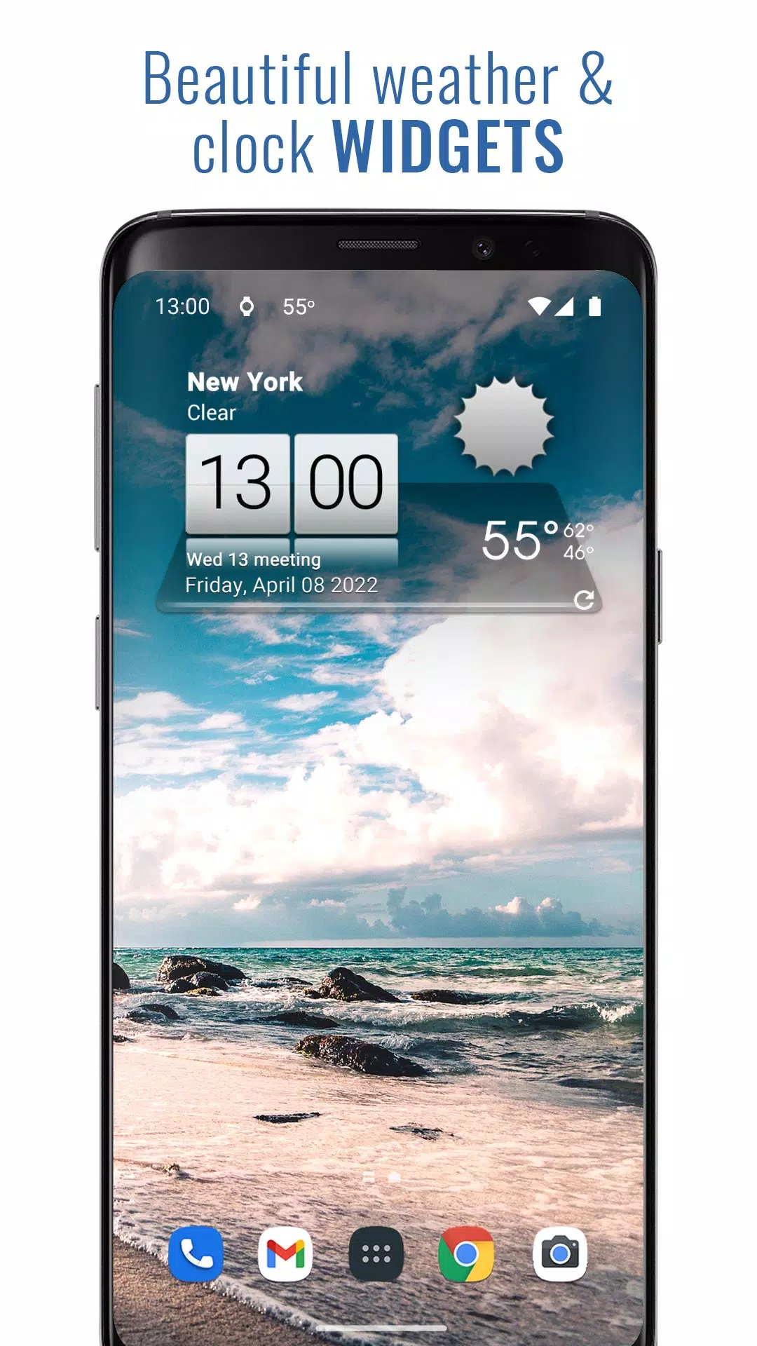 3D Sense Clock & Weather Zrzut ekranu 0