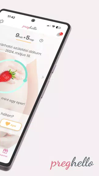 PregHello – terhességi app Screenshot 1
