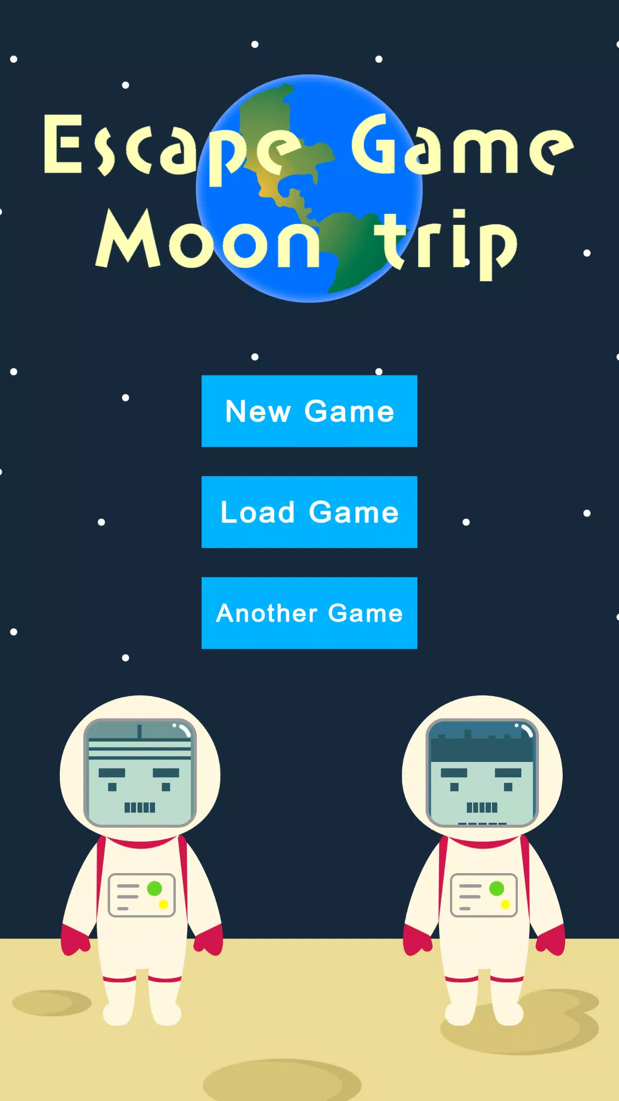 2D Escape Game - Moon Trip 螢幕截圖 0