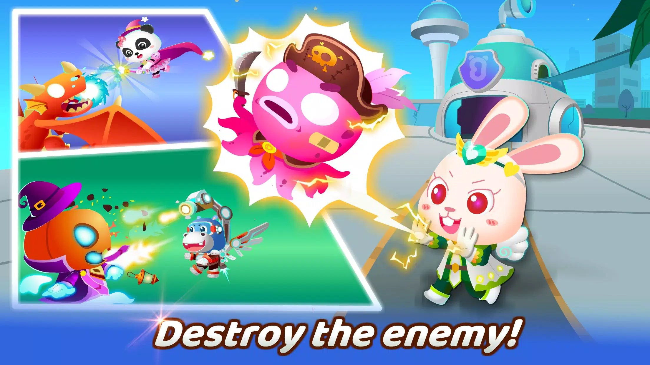 Little Panda’s Hero Battle ภาพหน้าจอ 3