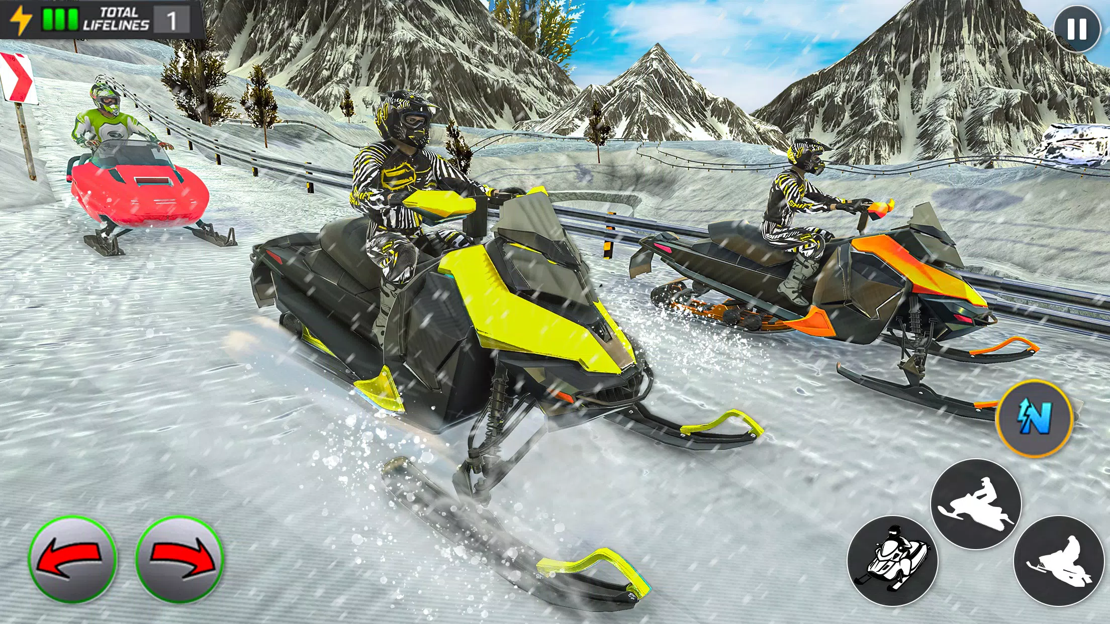 Crazy Skills Snowcross Games Screenshot 3