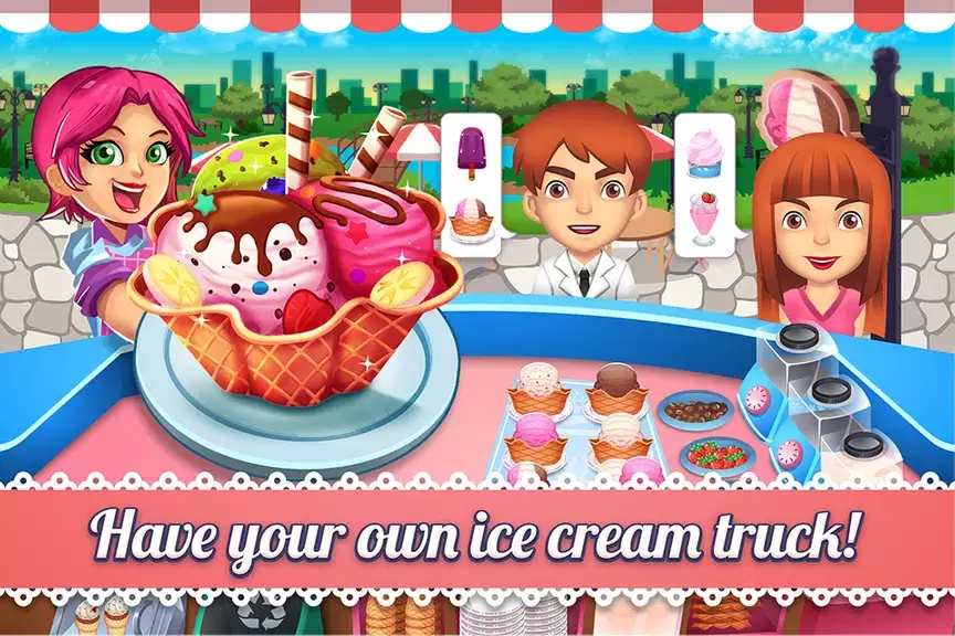 My Ice Cream Shop: Time Manage Ảnh chụp màn hình 0