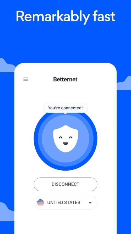 Betternet VPN 螢幕截圖 1