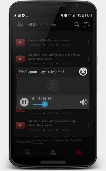 YouTube MP3 Converter Capture d'écran 0