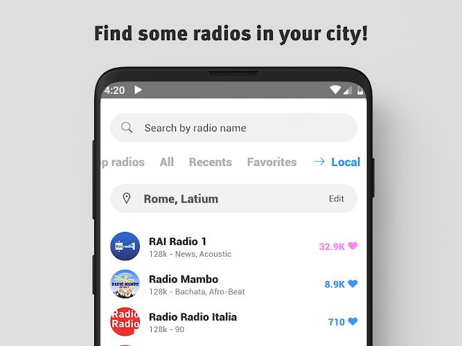 FM Radio Italy स्क्रीनशॉट 1