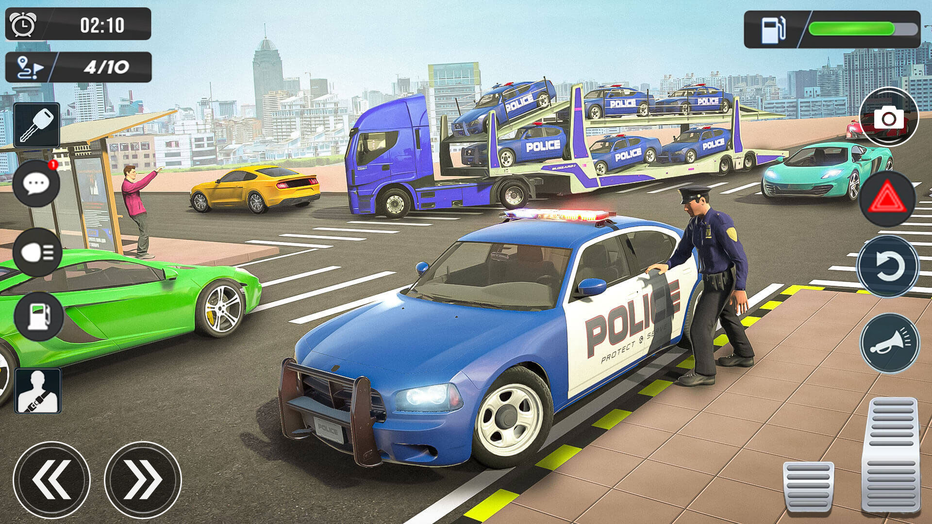 Police Games: Truck Transport 螢幕截圖 1