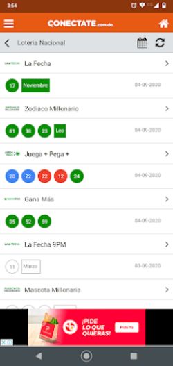 Conectate Loterías Screenshot 0