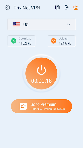 PriviNet VPN - Speed VPN Proxy Captura de pantalla 3