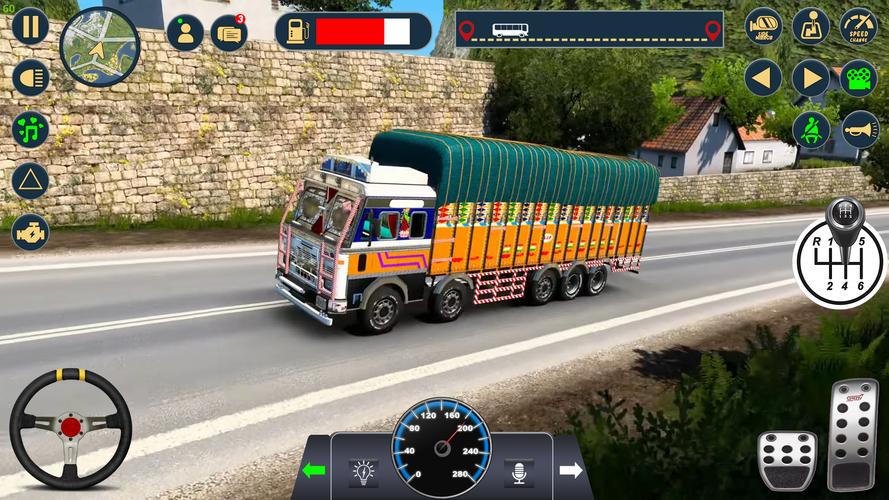 Indian Truck Drive Lorry Games スクリーンショット 1