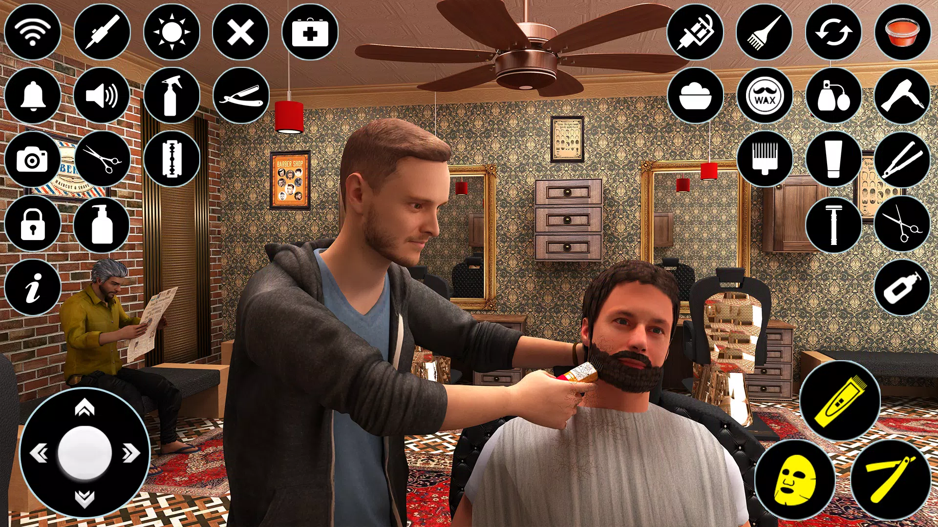 Barber Shop Game: Hair Salon 螢幕截圖 1