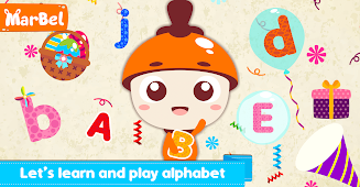 Learn Alphabet with Marbel 螢幕截圖 0