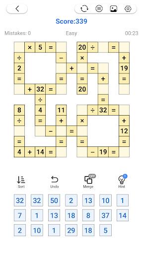 Math Number: Cross Math Puzzle 스크린샷 0