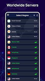 Fast VPN: Secure VPN Proxy Captura de pantalla 2