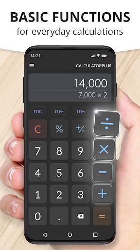 Calculator Plus with History (MOD) Ekran Görüntüsü 2