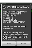 WPSPIN. WPS Wireless Scanner.应用截图第0张