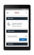 RSA Authenticator (SecurID) 螢幕截圖 1