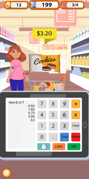 Supermarket Cashier Simulator Mod Schermafbeelding 2