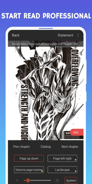 Manga Fox - Manga Comic Reader Mod 螢幕截圖 1